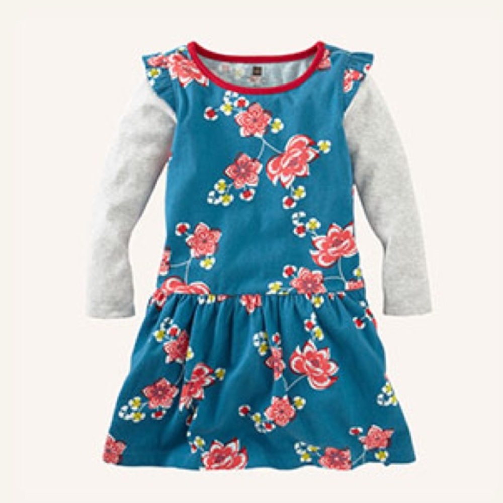 Tea Collection Double Decker Floral Dress size 6
